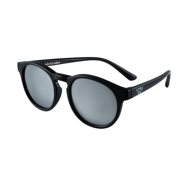 Sydney Kids Sunglasses - Black Mirrored