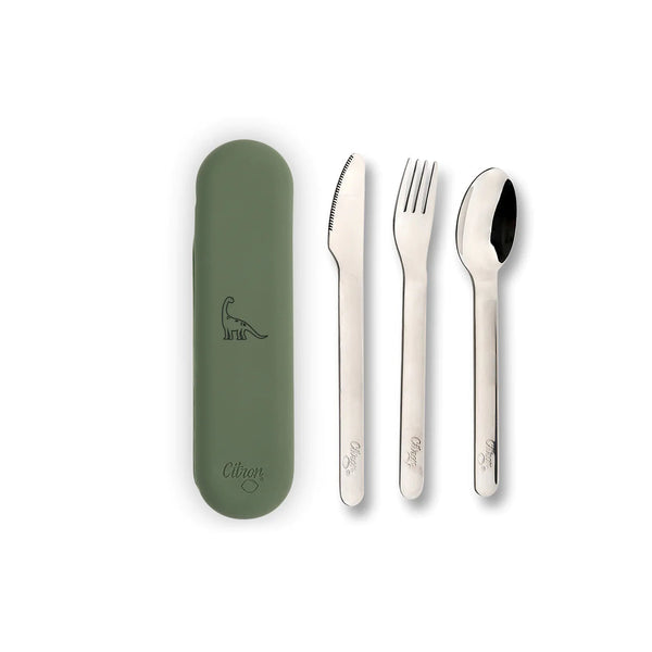 2022 Cutlery Set - Olive Green