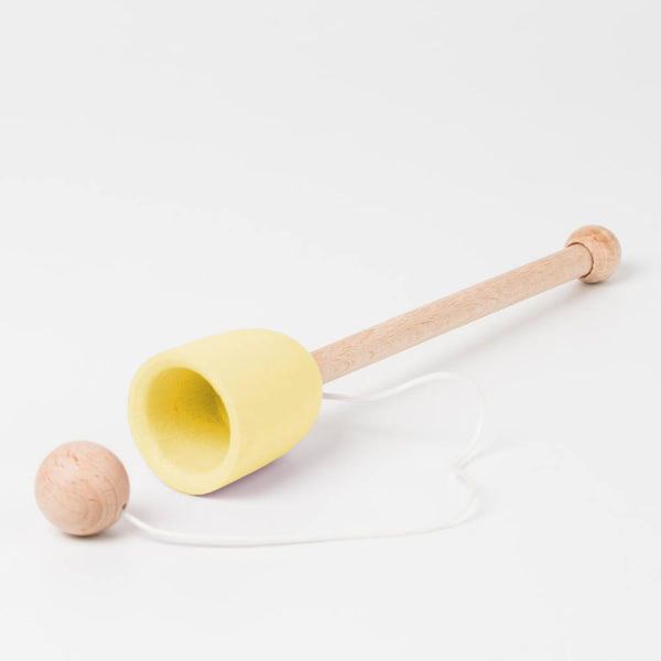 Cup and Ball Game - Yellow