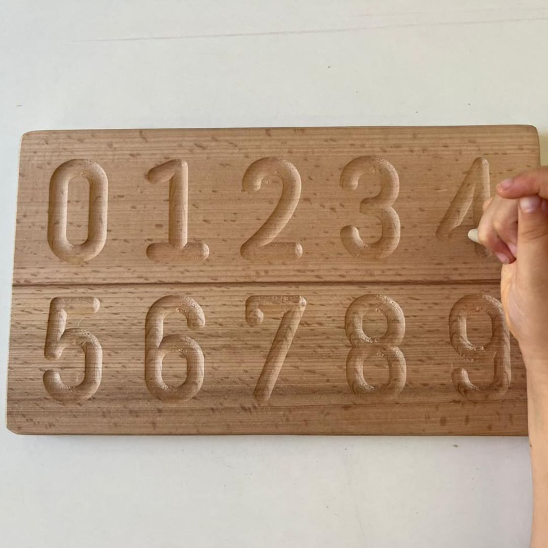Twinville Number Tracing Board 0-9 at TheCrib.ae