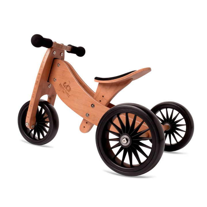 2-in-1 Tiny Tot Plus Tricycle & Balance Bike - Bamboo - The Crib