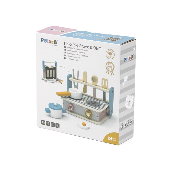 Foldable Stove & BBQ - The Crib