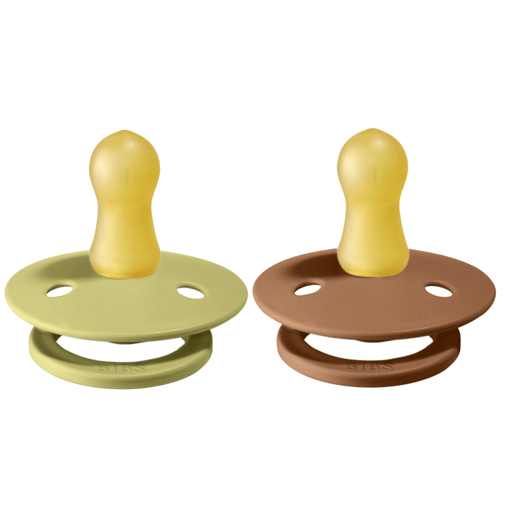 Color Pacifier (2 pcs) - Meadow/Earth - The Crib