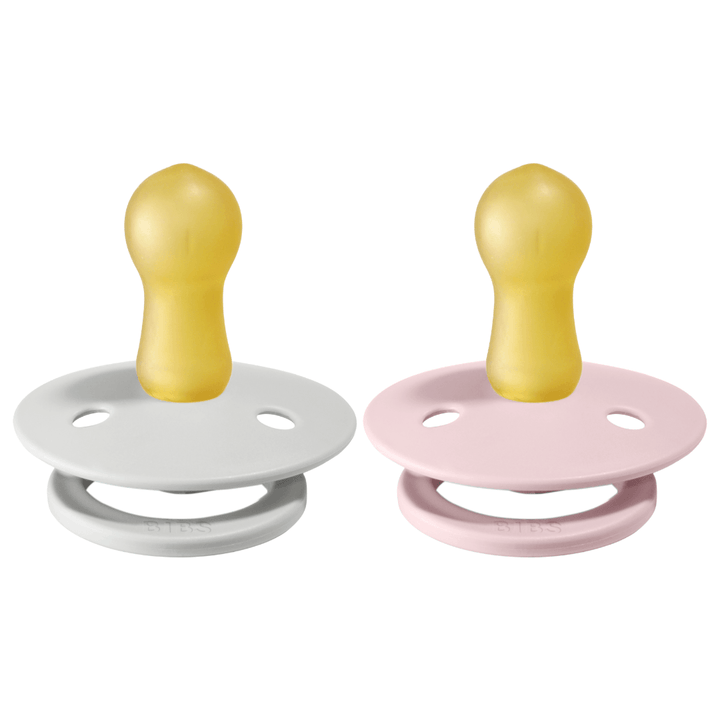 Color Pacifier (2 pcs) - Haze/Blossom - The Crib
