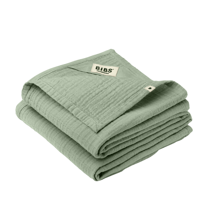 BIBS Cuddle Cloth Muslin (2-pack) Sage