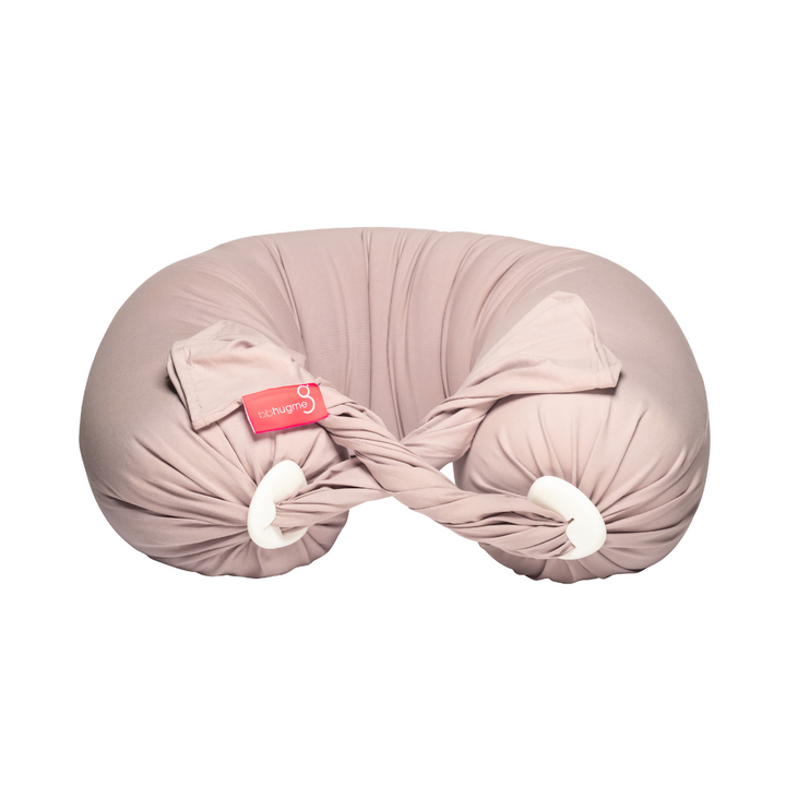 bbhugme pregnancy pillow dusty pink vanilla