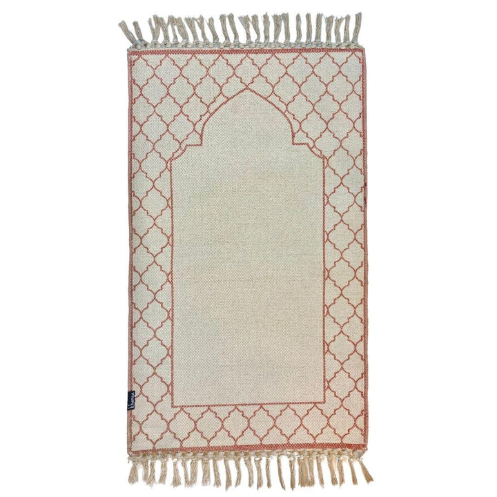 Organic Cotton Mini Prayer Mat for Children - Zahri Pink - The Crib