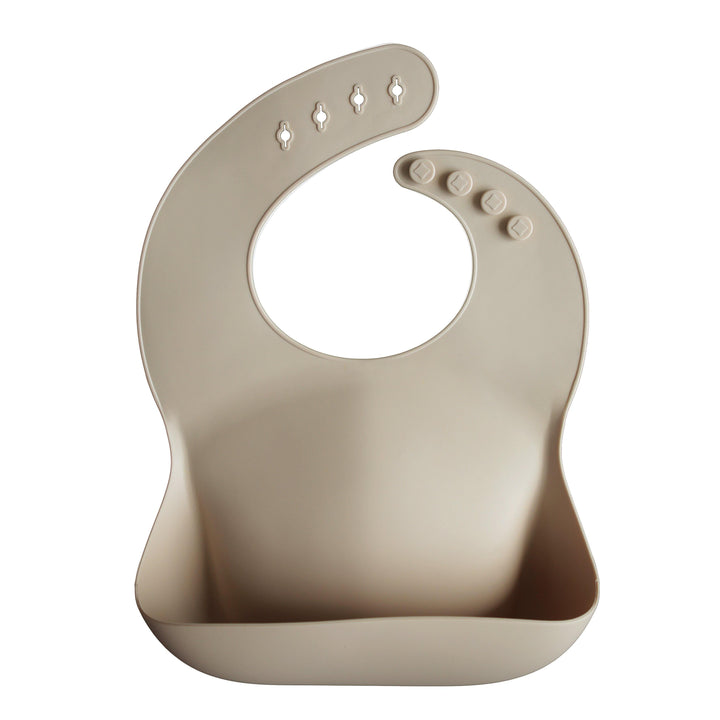Silicone Baby Bib, Solid Colors - Tradewinds - The Crib