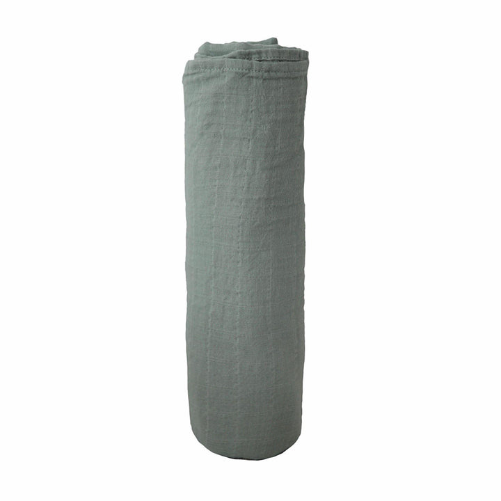 Swaddle Blanket Organic Cotton - Roman Green - The Crib