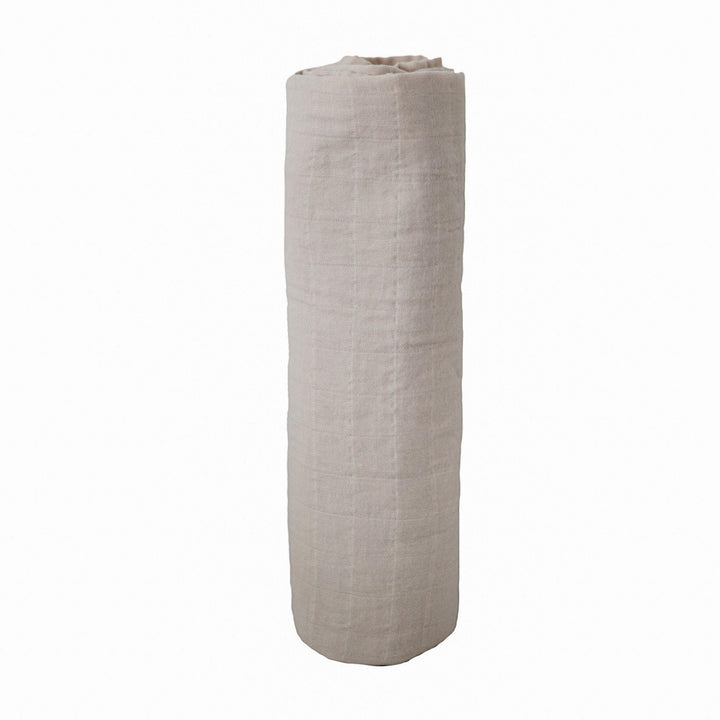 Swaddle Blanket Organic Cotton - Auburn - The Crib