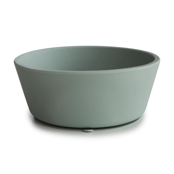 Silicone Suction Bowl - Cloudy Mauve - The Crib