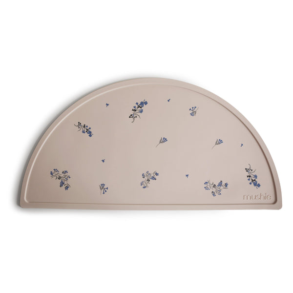 Silicone Place Mat, Printed - Lilac Flowers - The Crib