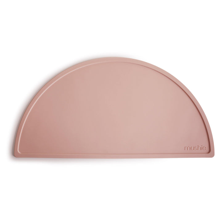 Silicone Place Mat, Solid Color - Blush - The Crib