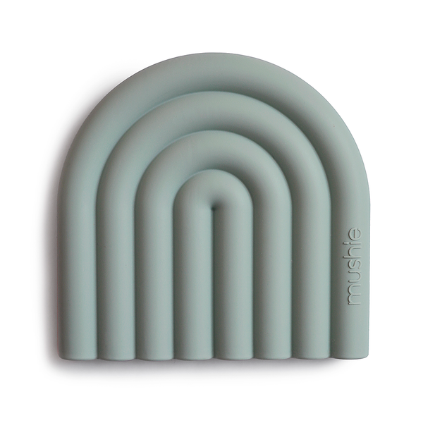 mushie teether rainbow cambridge