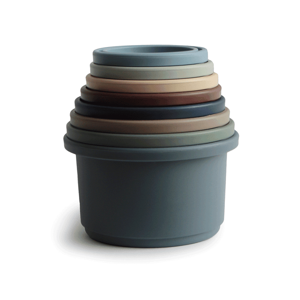 Stacking Cups Toy - Forest - The Crib