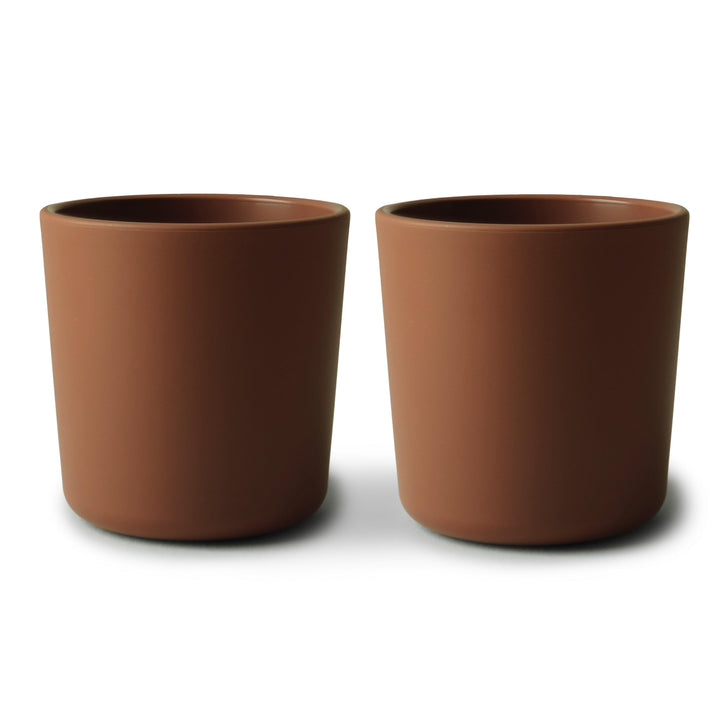 Dinnerware Cup, Set of 2 - Mustard - The Crib