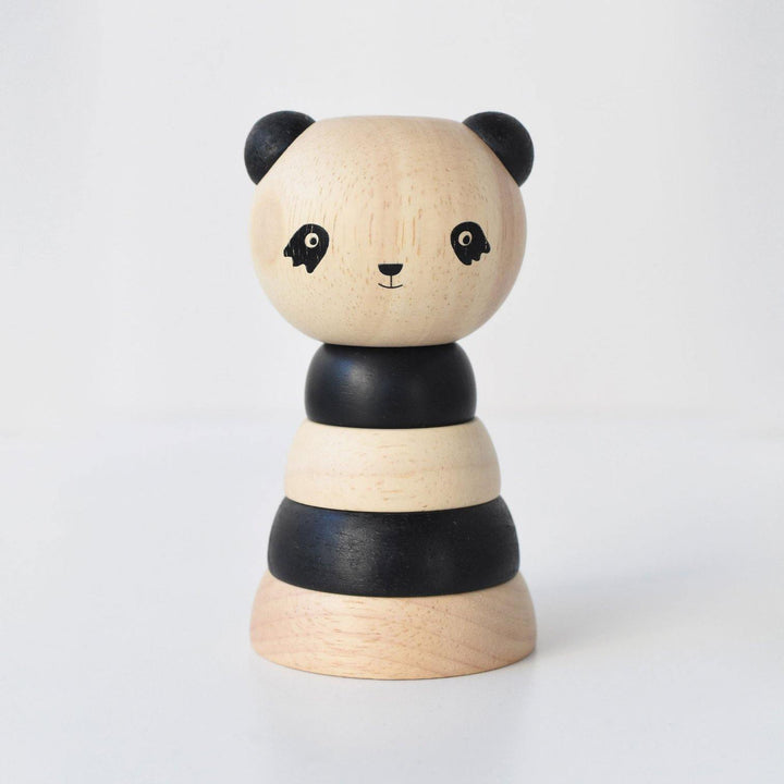 Wee Gallery Wood Stacker Toy Panda