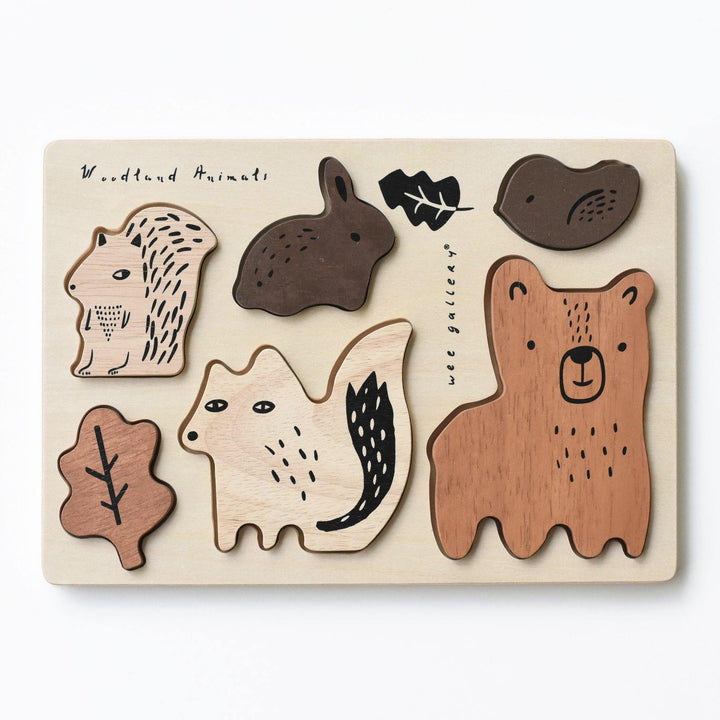 Wooden Tray Puzzle - Ocean Animals - The Crib