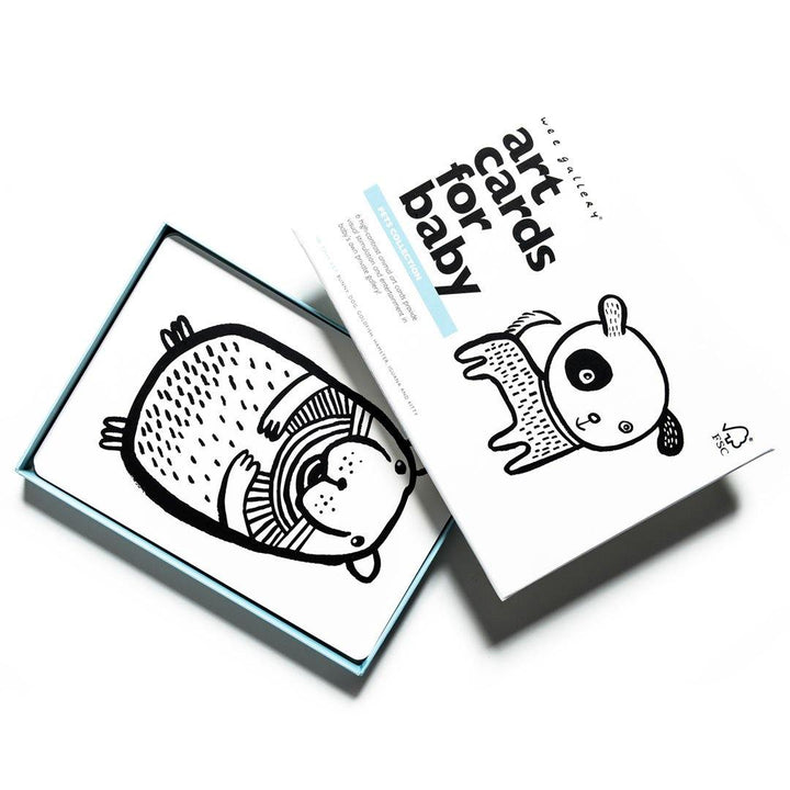Wee Gallery Art Cards for Baby Pets 