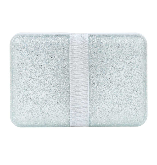 Lunch Box - Glitter Silver