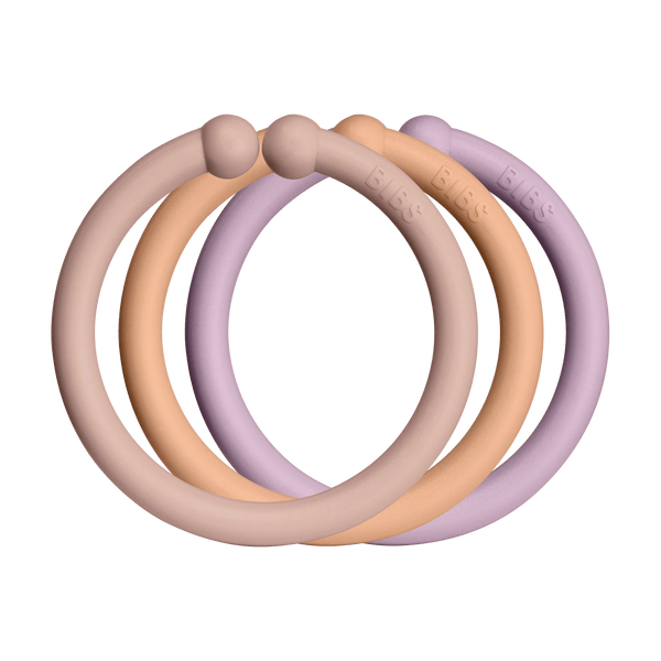 Loops 12pcs - Blush / Peach / Dusky Lilac - The Crib
