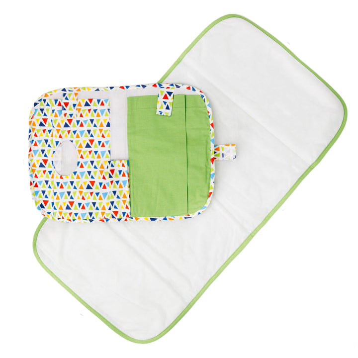 Diaper Pouch - Green - The Crib