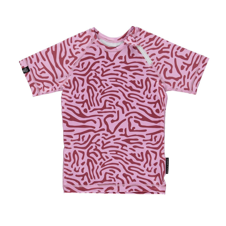 Coral Floral Tee - The Crib