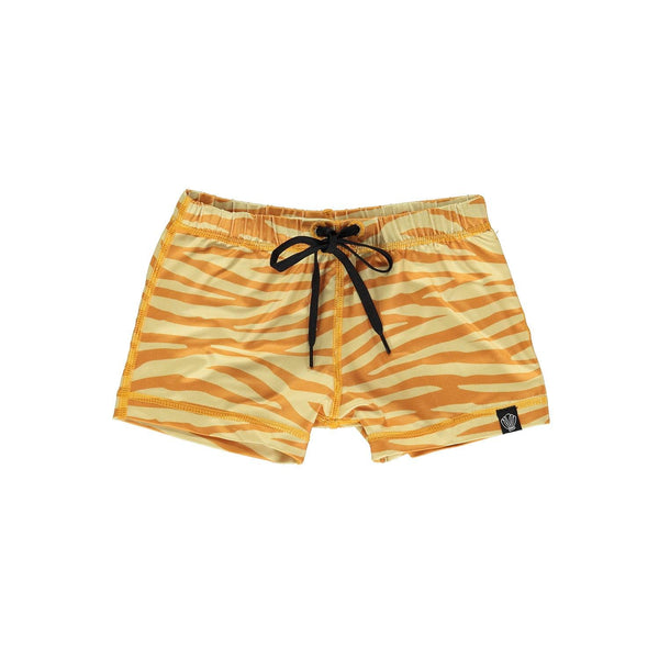 Golden Tiger Swim Short - The Crib