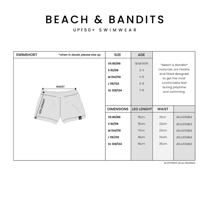 Red Velvet Swim Short - The Crib