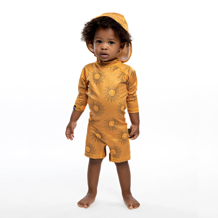 Spread Sunshine Long Sleeve Baby Swimsuit - The Crib