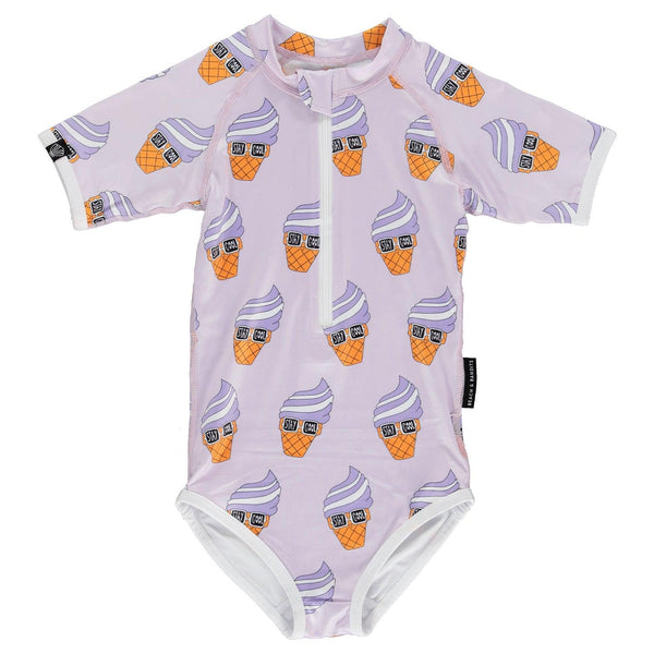 Stay Cool Short Sleeve Swimsuit - The Crib