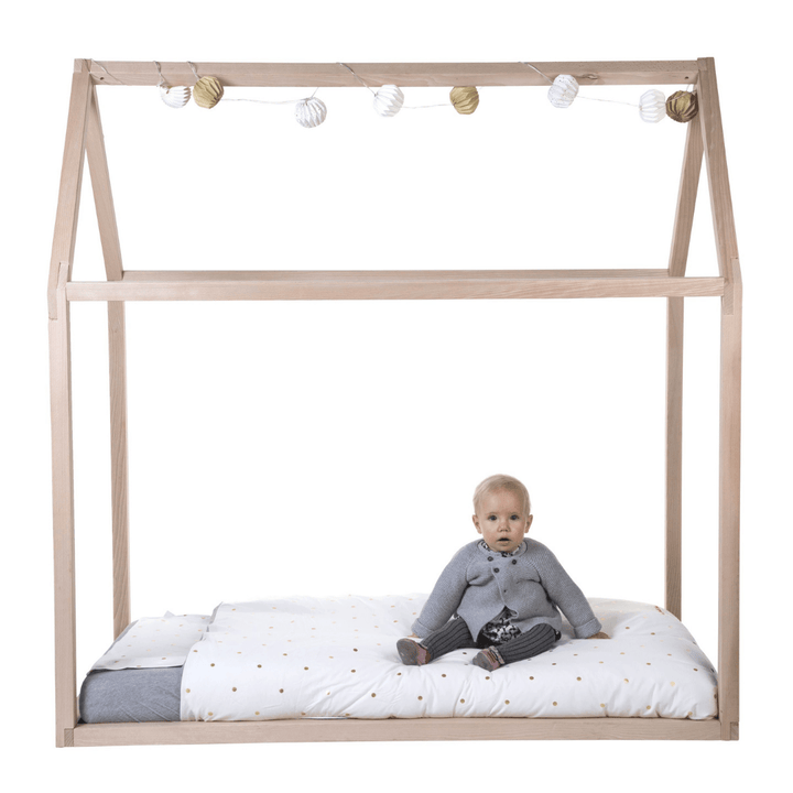 House Bed Frame - Natural - The Crib
