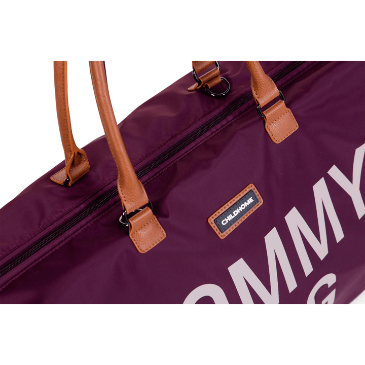 Mommy Bag - Aubergine - The Crib