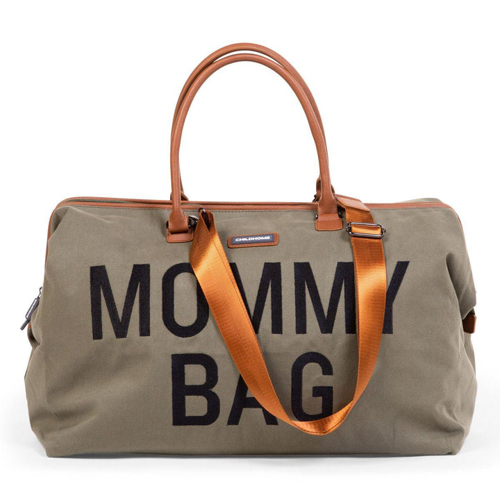 Mommy Bag - Kaki Canvas - The Crib