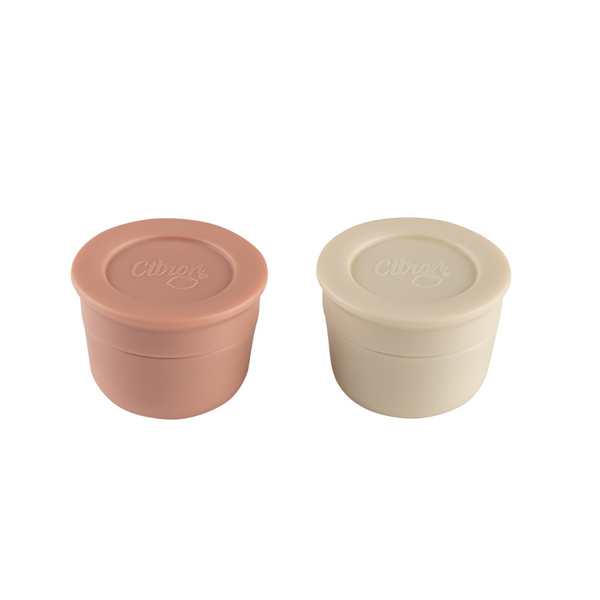 2022 Mini Sauce Containers - Blush Pink/Cream