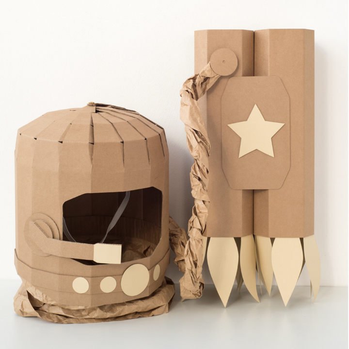 Koko Cardboard DIY Costume Astronaut