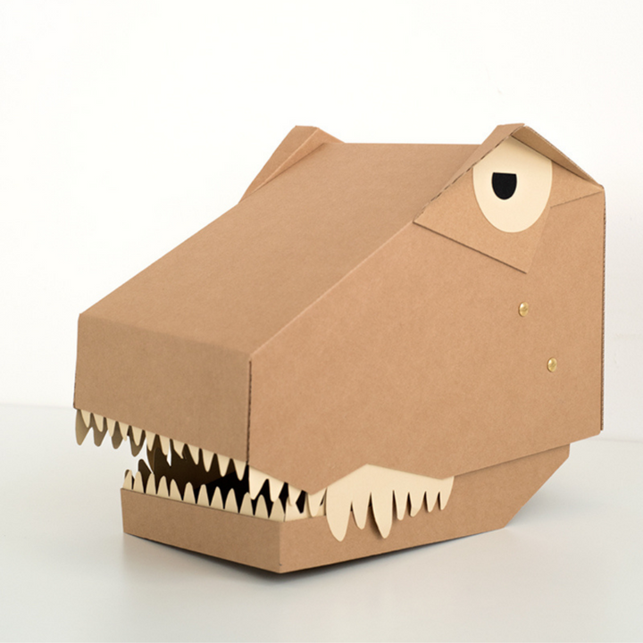 Koko Cardboard DIY Costume T-rex