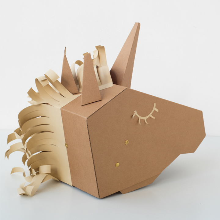 Koko Cardboard DIY Costume Unicorn