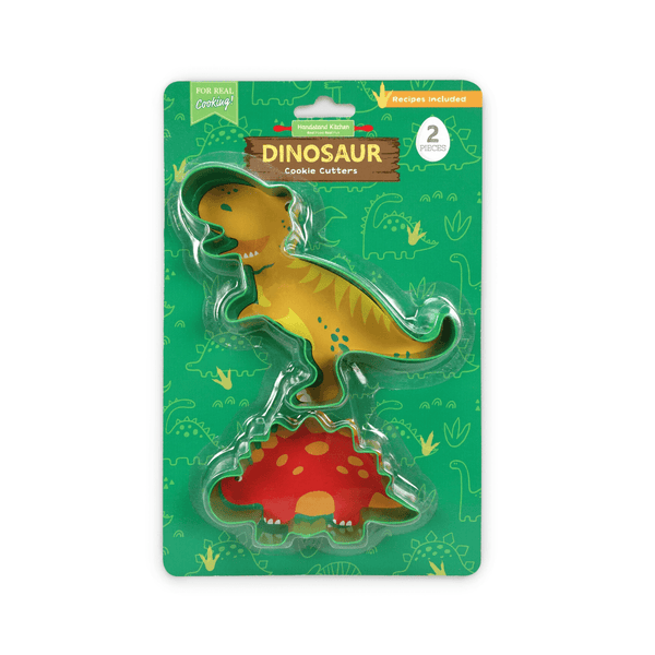 Handstand Kitchen Dinosaur Set of 2 Cookie Cutters