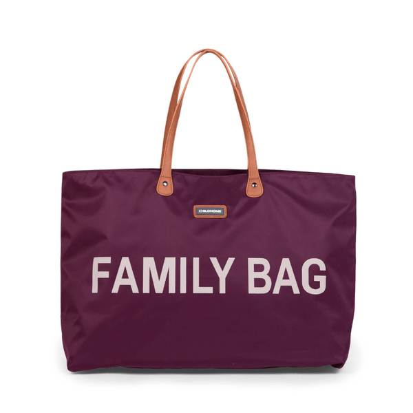 Family Bag - Aubergine - The Crib