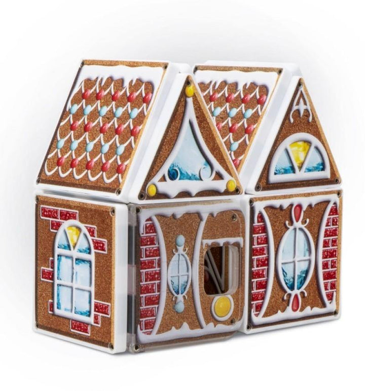 Magna-Tiles® Gingerbread Candy Cabin - The Crib