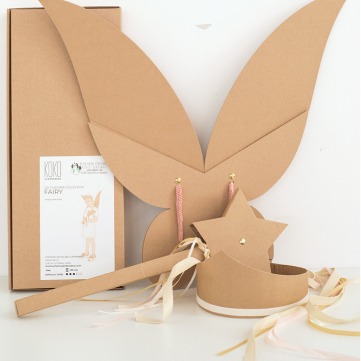 Koko Cardboard DIY Costume Fairy