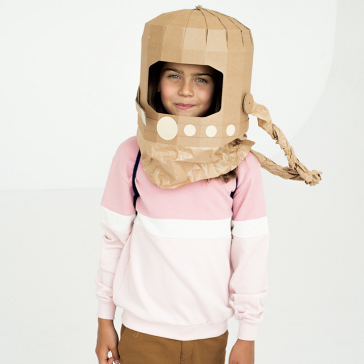 Koko Cardboard DIY Costume Astronaut