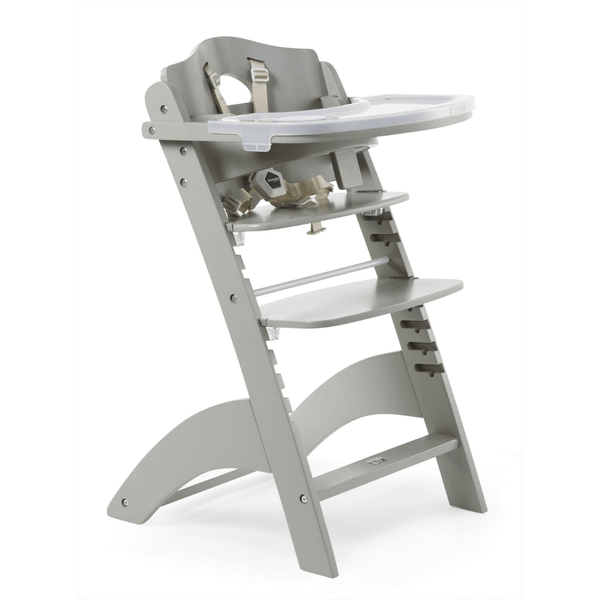 Lambda 3 Baby High Chair - Stone Grey - The Crib