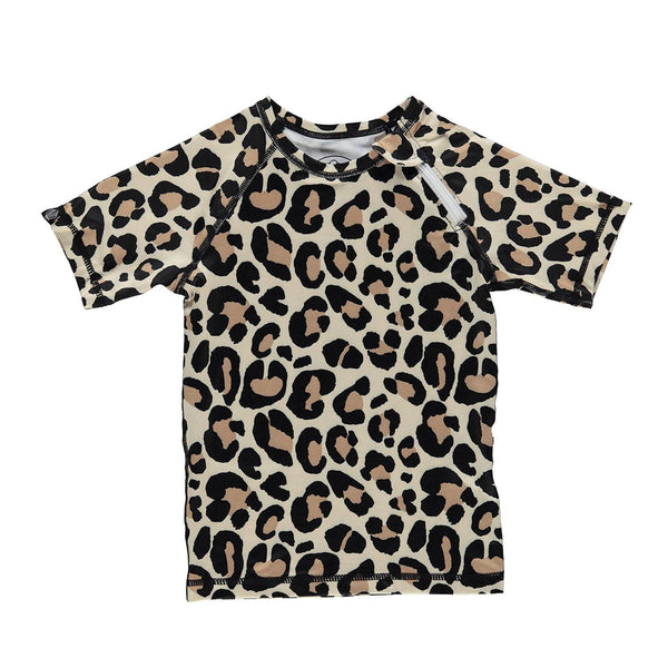 Leopard Shark Girls T-Shirt - Ivory