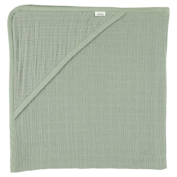 Hooded Towel - Bliss Olive - The Crib