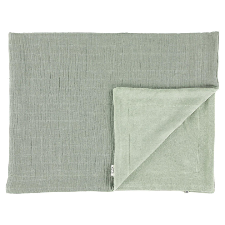 Fleece Blanket - Bliss Olive - The Crib