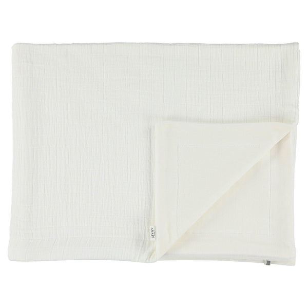 Fleece Blanket - Bliss White - The Crib