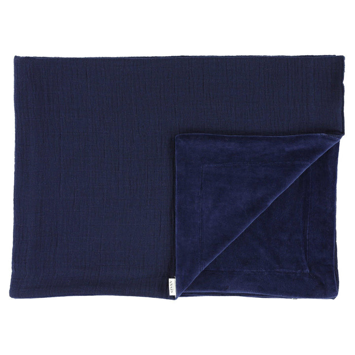 Fleece Blanket - Bliss Blue - The Crib