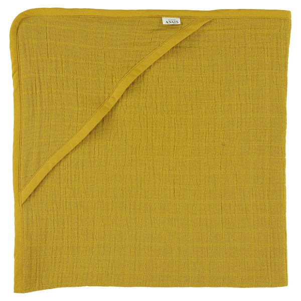 Hooded Towel - Bliss Mustard - The Crib